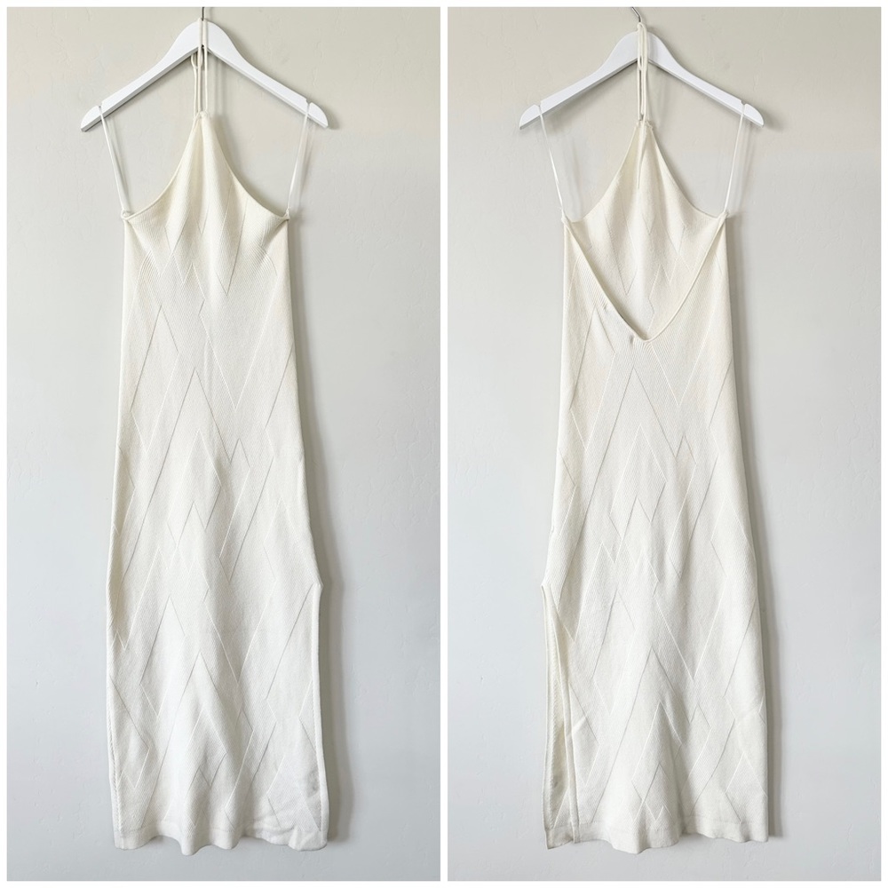 Free People Kristy Sweater Midi in Ivory - Picture 3 of 14